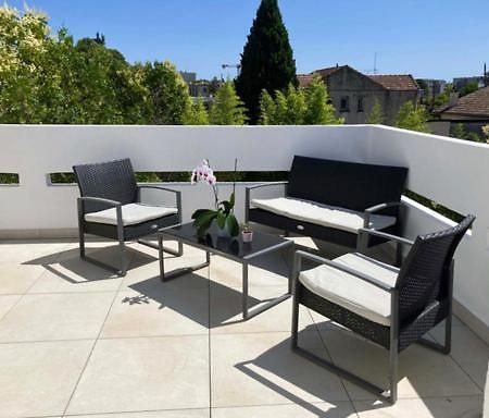 Appartement Terrasse Panoramique Hopitaux Et Facultes Montpellier Buitenkant foto